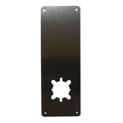 Don-Jo 5" x 14" Remodeler Plate with Cross Bolt Holes RP142630